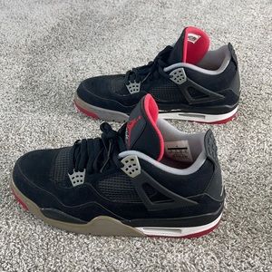 Jordan 4 Retro (Breds) - men’s size 12
